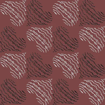 Artwork thumbnail, Minimal Abstract Wave Pattern by Rangmanch