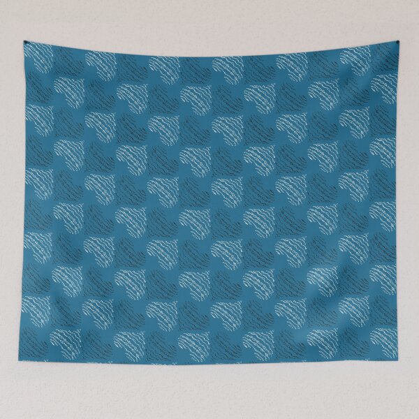 Item preview, Minimal Abstract Wave Pattern designed and sold by Rangmanch.