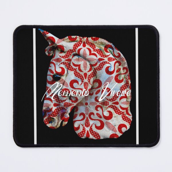 Item preview, Horse Statue Red Print MV designed and sold by DerekDoll.