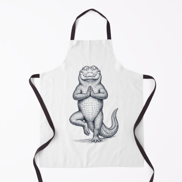 Item preview, Vintage Alligator Yoga Tree Pose Animal Lover designed and sold by TerryConnells.