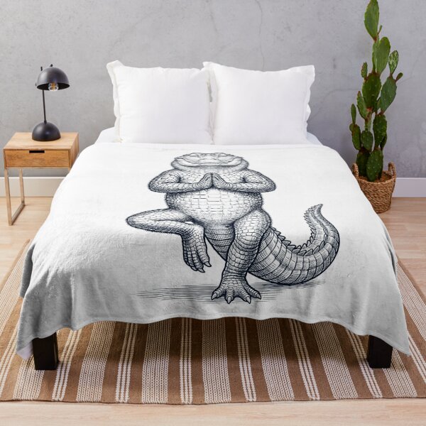 Item preview, Vintage Alligator Yoga Tree Pose Animal Lover designed and sold by TerryConnells.