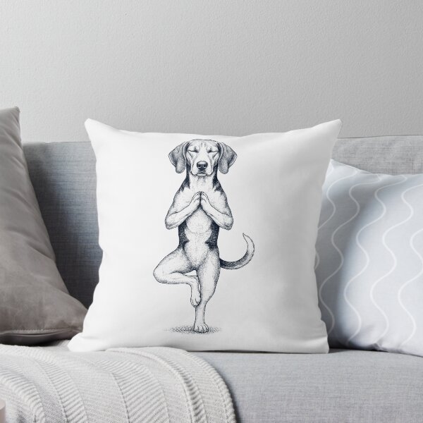 Item preview, Vintage American Foxhound Yoga Tree Pose Dog Mom Lover designed and sold by TerryConnells.