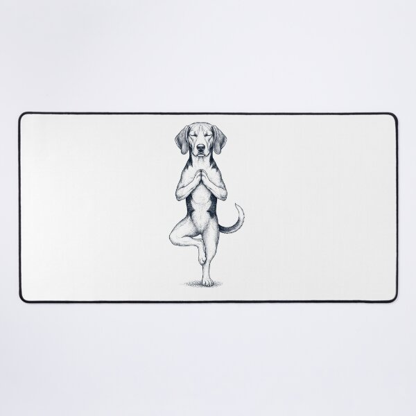 Item preview, Vintage American Foxhound Yoga Tree Pose Dog Mom Lover designed and sold by TerryConnells.