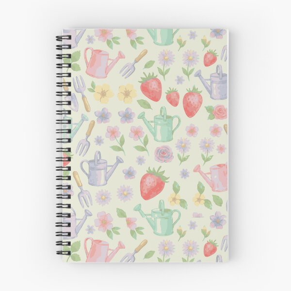 Item preview, The Strawberry Garden seamless pattern  designed and sold by Printfantasia .