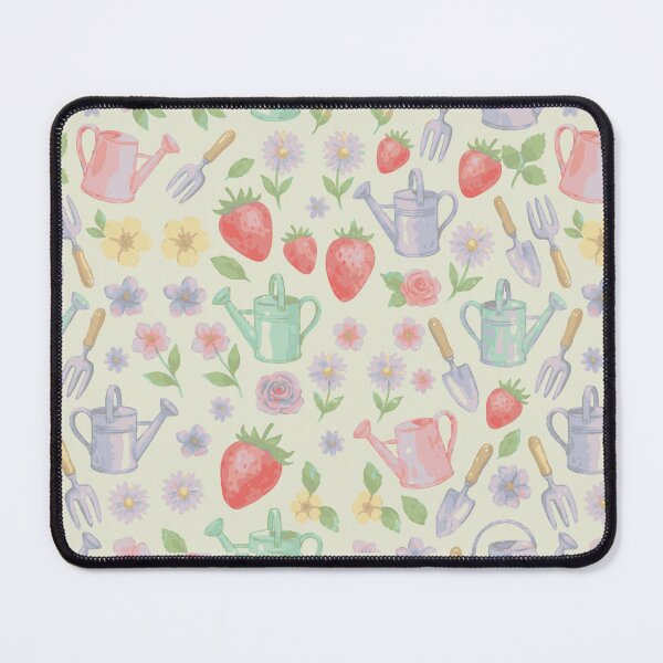 Item preview, The Strawberry Garden seamless pattern  designed and sold by Printfantasia .