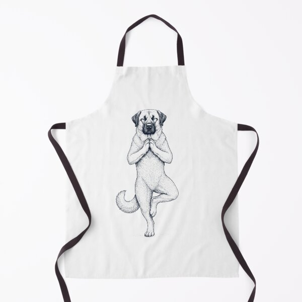 Item preview, Vintage Anatolian Shepherd Dog Yoga Tree Pose Dog Mom Lover designed and sold by TerryConnells.