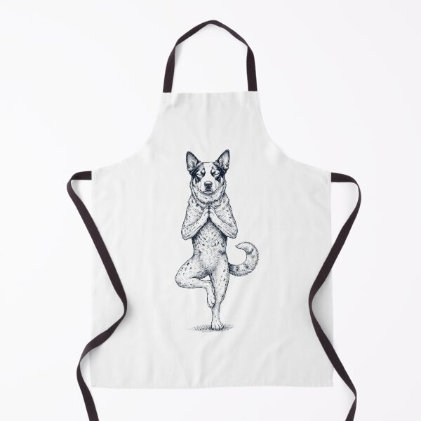 Item preview, Vintage Australian Cattle Dog Yoga Tree Pose Dog Mom Lover designed and sold by TerryConnells.