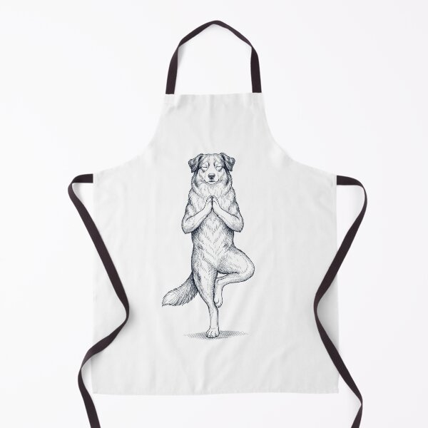 Item preview, Vintage Australian Shepherd Yoga Tree Pose Dog Mom Lover designed and sold by TerryConnells.