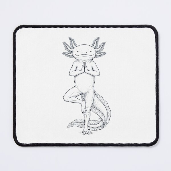 Item preview, Vintage Axolotl Yoga Tree Pose Animal Lover designed and sold by TerryConnells.