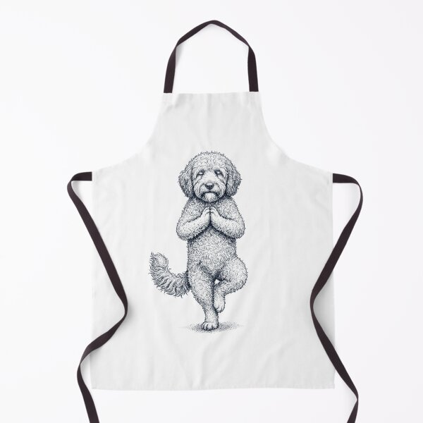 Item preview, Vintage Barbet Yoga Tree Pose Dog Mom Lover designed and sold by TerryConnells.
