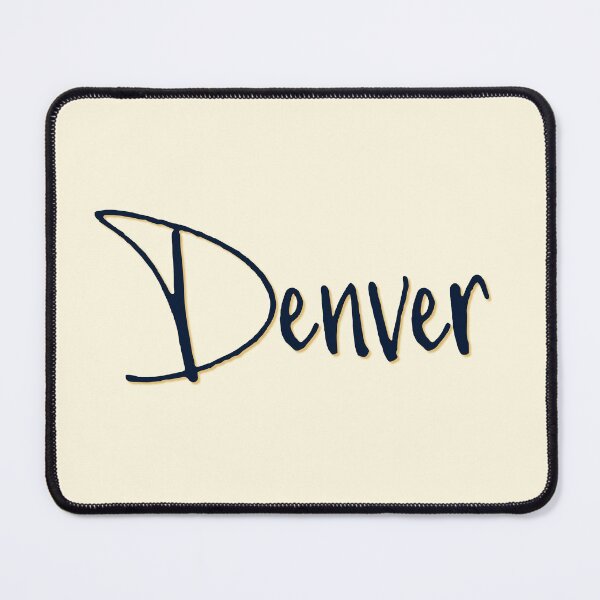 Item preview, DENVER personalized type design designed and sold by CharlottePlaceArt.
