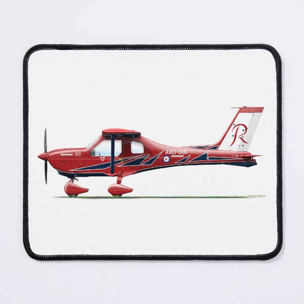 Item preview, JABIRU J160 A80-001 ROULETTES 2022 designed and sold by Grubby Fingers Aircraft Illustration.