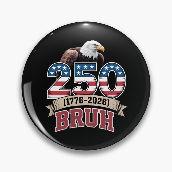 Item preview, America 250th Anniversary Eagle USA Flag Bruh July 4th designed and sold by TyraYoung.