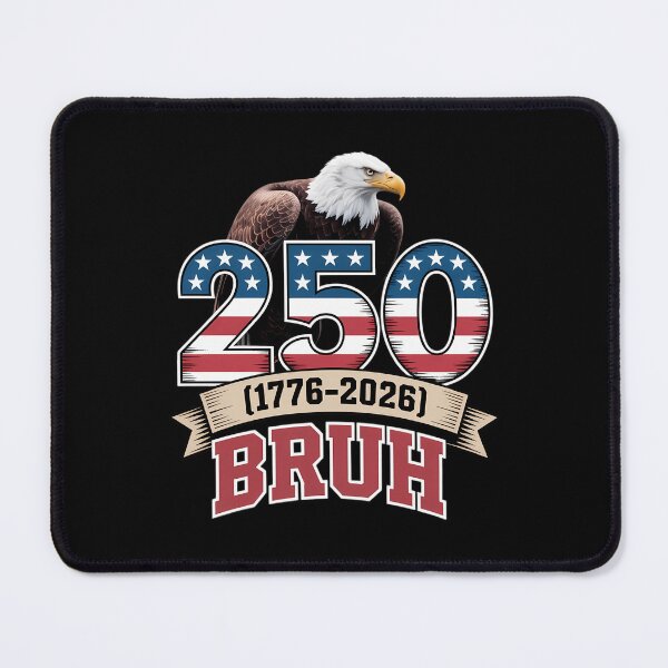 Item preview, America 250th Anniversary Eagle USA Flag Bruh July 4th designed and sold by TyraYoung.