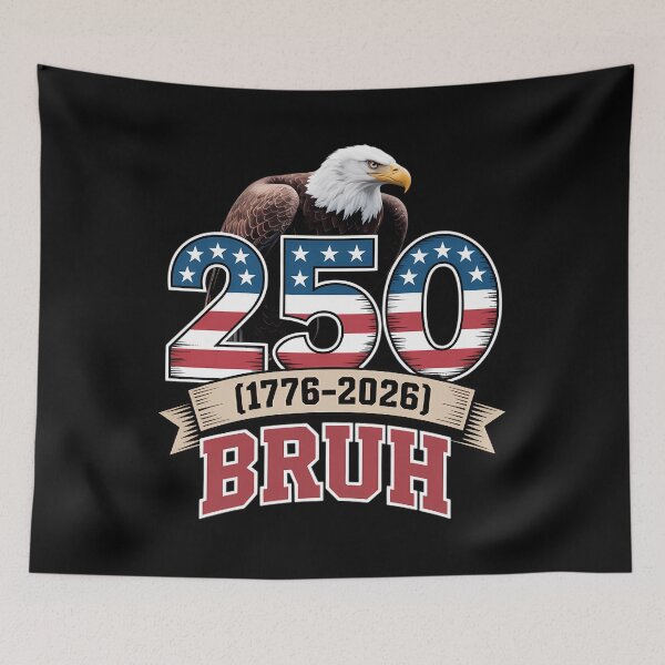 Item preview, America 250th Anniversary Eagle USA Flag Bruh July 4th designed and sold by TyraYoung.