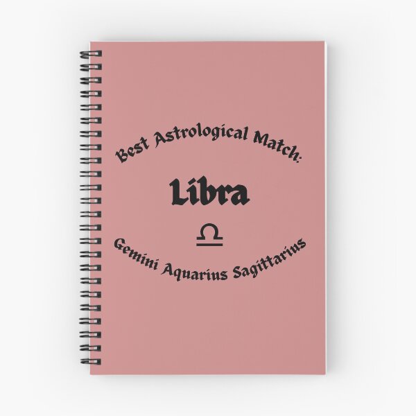 Item preview, Libra Best Astrological Match – Gemini, Aquarius & Sagittarius Black Text Design designed and sold by MOKRONOS.