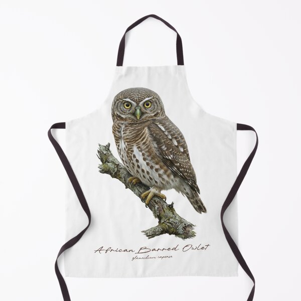 Item preview, African Barred Owlet on Rustic Branch designed and sold by Takeda-art.