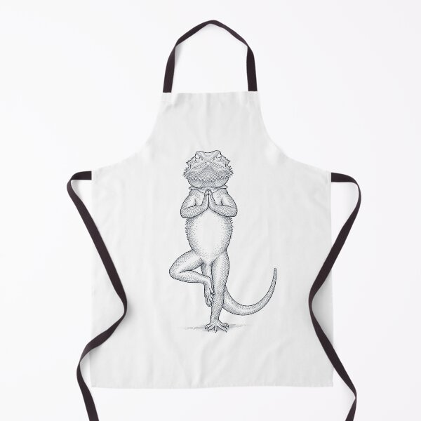 Item preview, Vintage Bearded Dragon Yoga Tree Pose Animal Lover designed and sold by TerryConnells.
