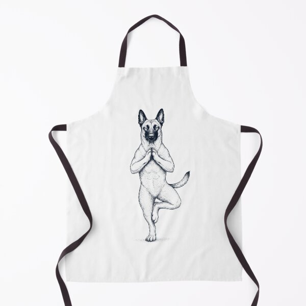 Item preview, Vintage Belgian Malinois Yoga Tree Pose Dog Mom Lover designed and sold by TerryConnells.