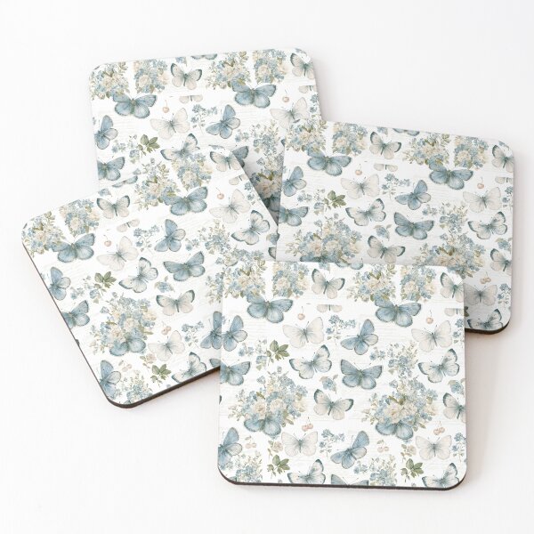 Item preview, Spring Butterflies - Aesthetic Pattern Print Design for fabrics designed and sold by Just4Sinners.