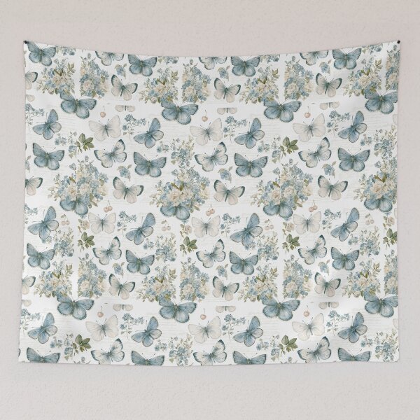 Item preview, Spring Butterflies - Aesthetic Pattern Print Design for fabrics designed and sold by Just4Sinners.