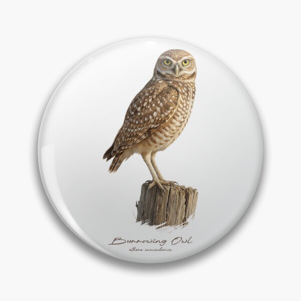 Item preview, Burrowing Owl on Dry Stump designed and sold by Takeda-art.