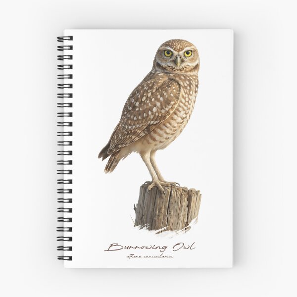 Item preview, Burrowing Owl on Dry Stump designed and sold by Takeda-art.