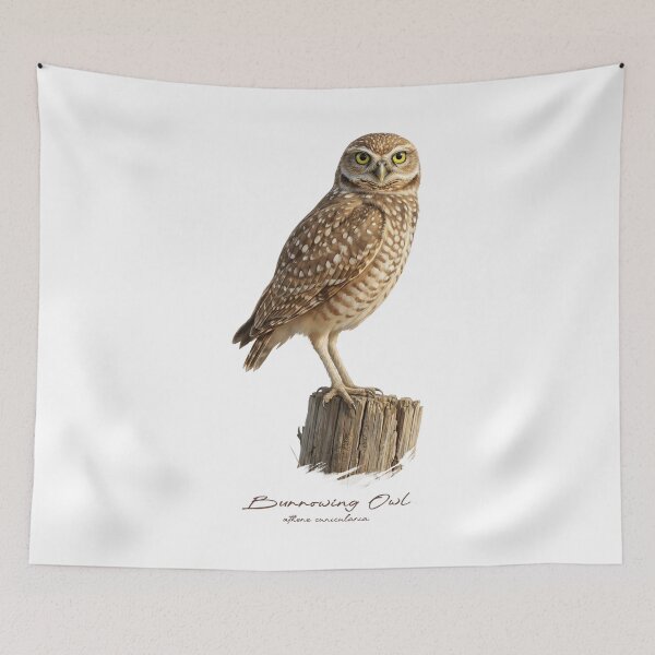 Item preview, Burrowing Owl on Dry Stump designed and sold by Takeda-art.