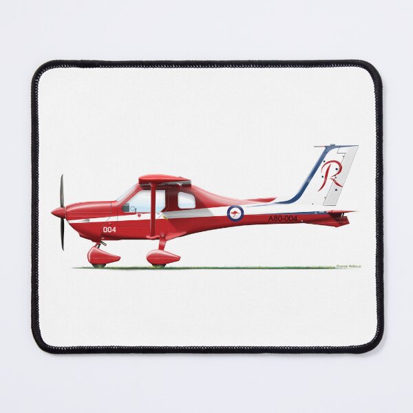 Item preview, JABIRU J160 A80-001 ROULETTES 2019 designed and sold by Grubby Fingers Aircraft Illustration.
