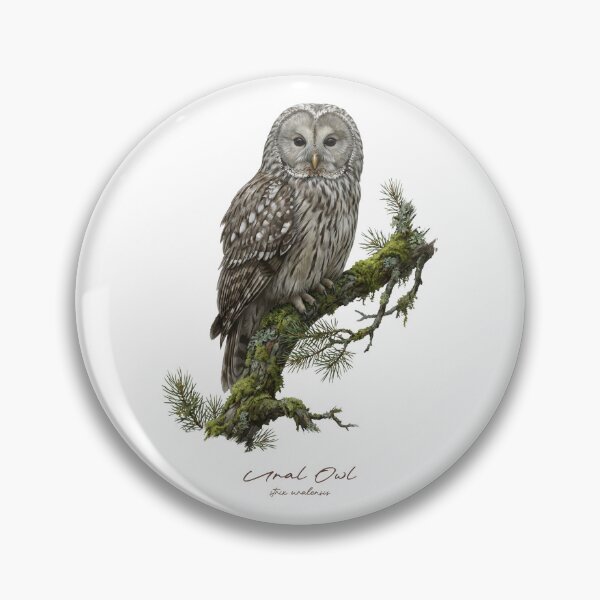 Item preview, Ural Owl  on Mossy Tree designed and sold by Takeda-art.