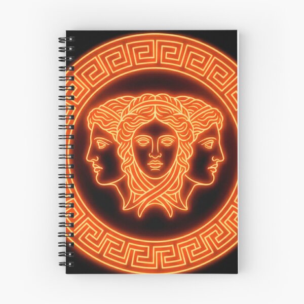 Item preview, The Triple Neon Logic Spectrum: Thermal Orange Hekate designed and sold by codex antique.