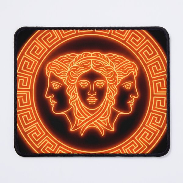 Item preview, The Triple Neon Logic Spectrum: Thermal Orange Hekate designed and sold by codex antique.