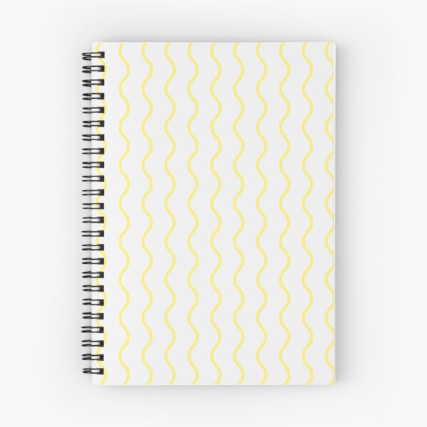 Item preview, White And Yellow Waves Pattern designed and sold by pattern-archive.