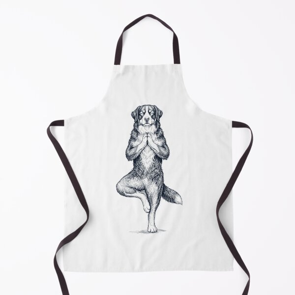 Item preview, Vintage Bernese Mountain Dog Yoga Tree Pose Dog Mom Lover designed and sold by TerryConnells.