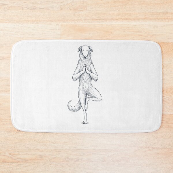 Item preview, Vintage Borzoi Yoga Tree Pose Dog Mom Lover designed and sold by TerryConnells.