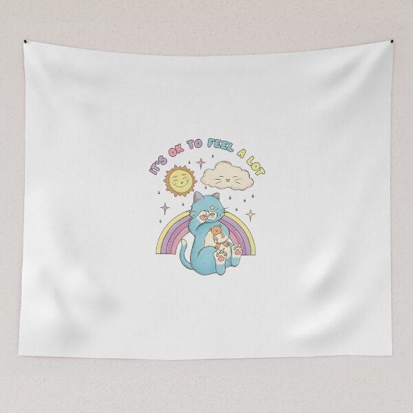 Item preview, It's Ok To Feel A Lot designed and sold by SlayPOPShop.
