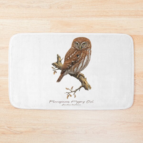Item preview, Ferruginous Pygmy Owl on Rustic Tree designed and sold by Takeda-art.