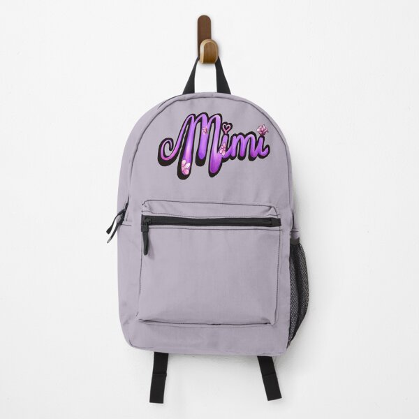 Item preview, Mimi Top 10 best personalised personalized custom name purple cursive with soft pink flower petals designed and sold by Artonmytee.