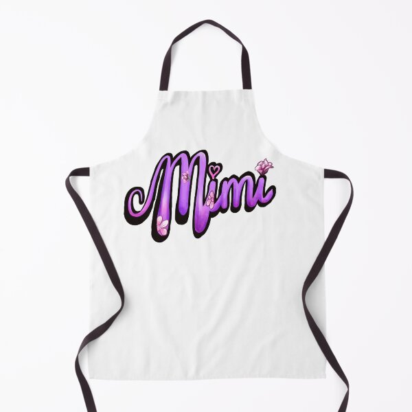 Item preview, Mimi Top 10 best personalised personalized custom name purple cursive with soft pink flower petals designed and sold by Artonmytee.