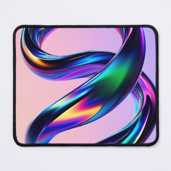 Item preview, iridescent twisting fluid chrome designed and sold by psychoshadow.