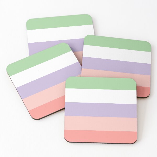 Item preview, Pink, purple, white & green blocks designed and sold by Mint + Midnight.