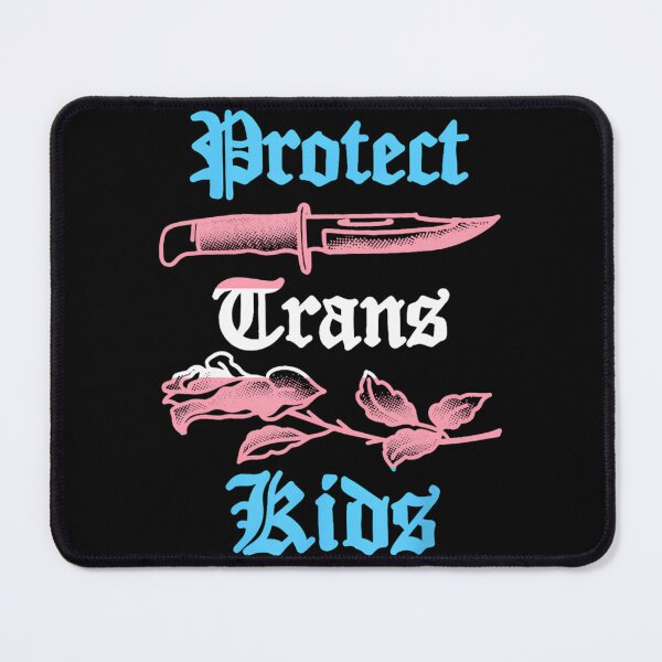 Item preview, Protect Trans Kids Knife Lgbtq Rose Ally Trans Pride Flag designed and sold by parkid-sd.