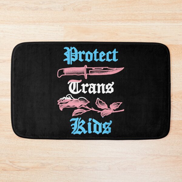 Item preview, Protect Trans Kids Knife Lgbtq Rose Ally Trans Pride Flag designed and sold by parkid-sd.