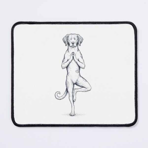 Item preview, Vintage Brittany Yoga Tree Pose Dog Mom Lover designed and sold by TerryConnells.