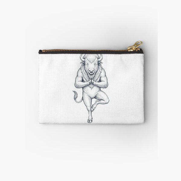 Item preview, Vintage Buffalo Yoga Tree Pose Animal Lover designed and sold by TerryConnells.