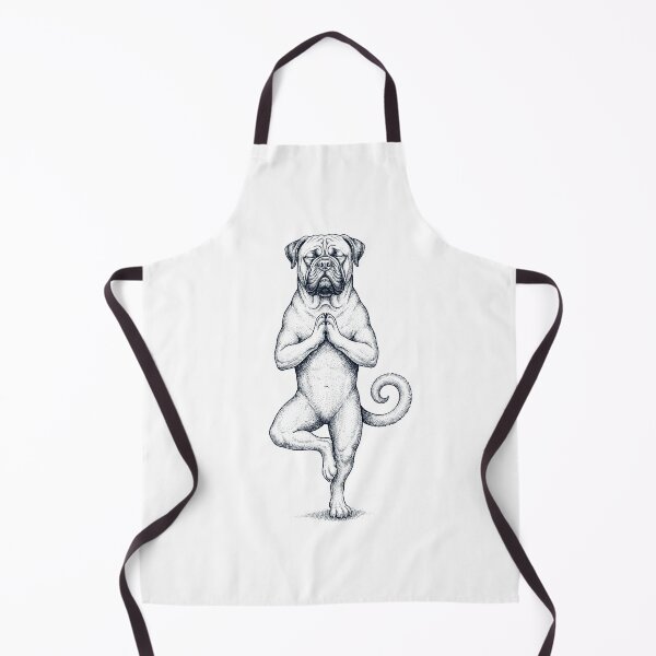 Item preview, Vintage Bullmastiff Yoga Tree Pose Dog Mom Lover designed and sold by TerryConnells.