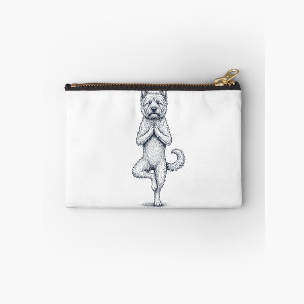 Item preview, Vintage Cairn Terrier Yoga Tree Pose Dog Mom Lover designed and sold by TerryConnells.
