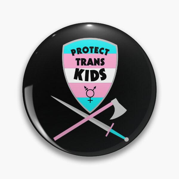 Item preview, Protect Trans Kids Shield And Arms designed and sold by parkid-sd.