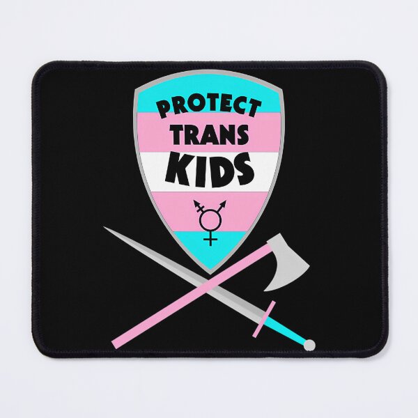 Item preview, Protect Trans Kids Shield And Arms designed and sold by parkid-sd.