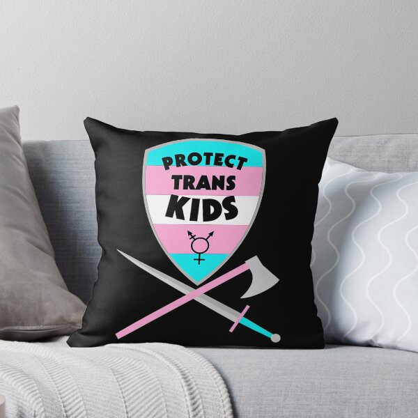 Item preview, Protect Trans Kids Shield And Arms designed and sold by parkid-sd.